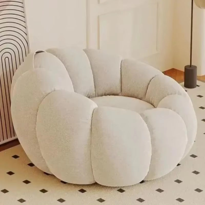 Fauteuil citrouille créatif déhoussable chaise paresseuse