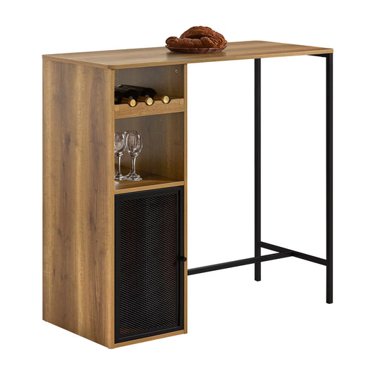 Table bar design industriel, balcon, cuisine, bistrot, table de soutien