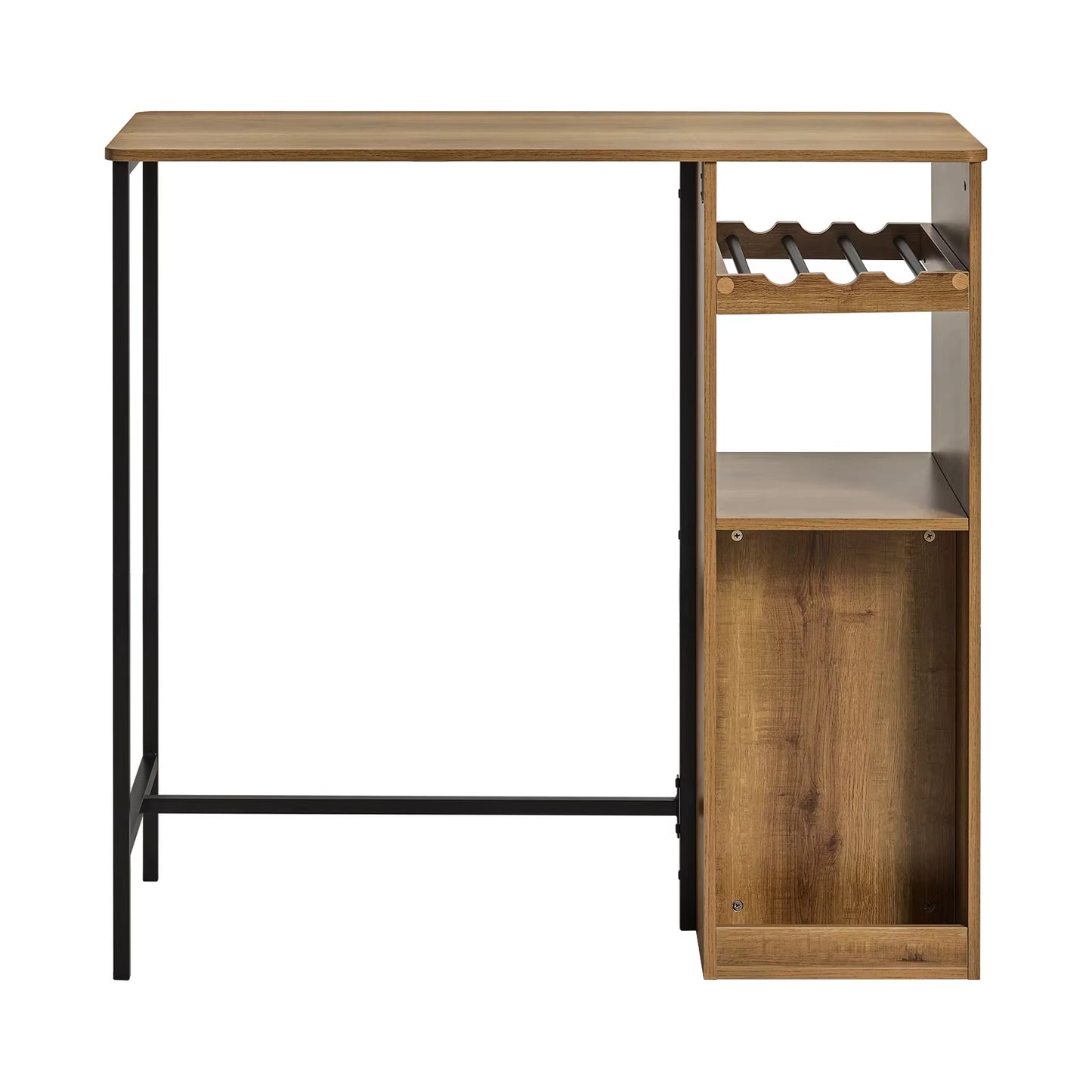 Table bar design industriel, balcon, cuisine, bistrot, table de soutien