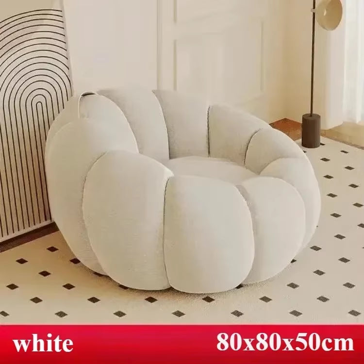 Fauteuil paresseux citrouille style nordique, doux et confortable